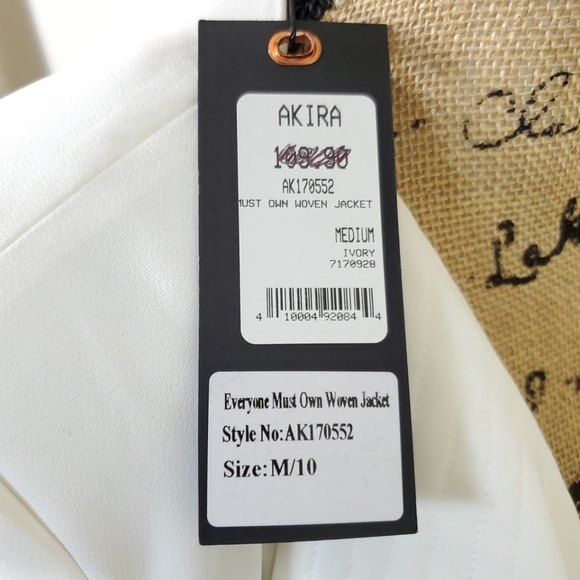 Akira " Ammo" Must own Woven Jacket. NWT! - Picture 13 of 14